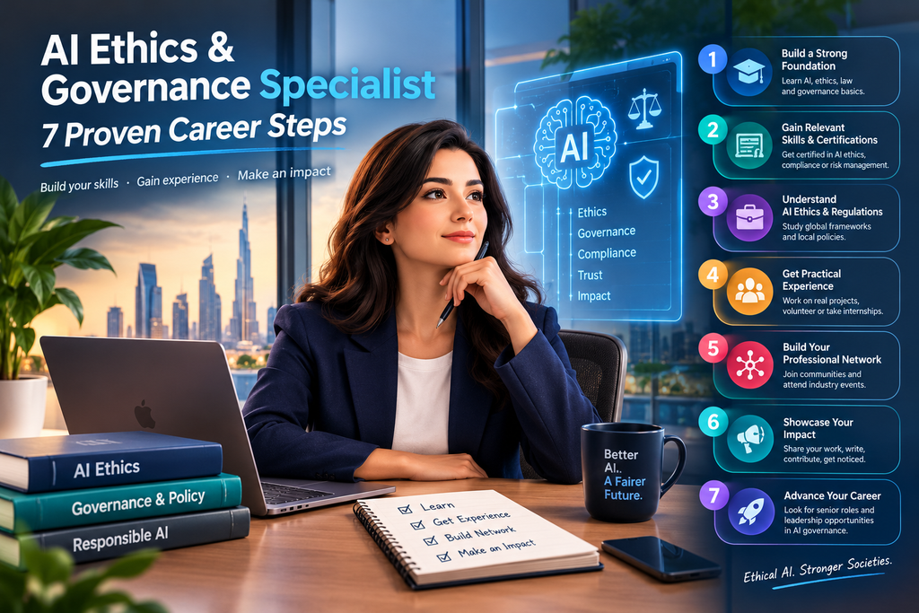 AI Ethics & Governance Specialist: 7 Proven Career Steps 2 AI Ethics & Governance Specialist: 7 Proven Career Steps AI Ethics Career Guide