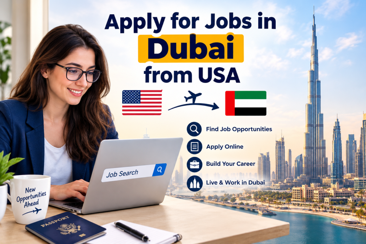 Apply for Jobs in Dubai from USA