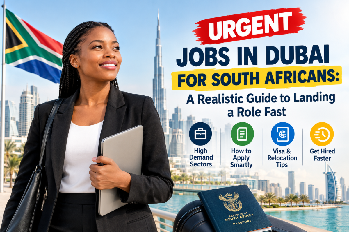 Urgent Jobs in Dubai for South Africans A Realistic Guide to Landing a Role Fast